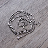925 Silver Basic Chain Necklace Classic Jewelry for Women