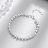 925 Sterling Silver Bead Charm Bracelet