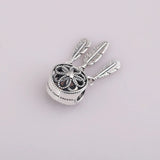 925 Silver Dream Catcher Charm Pendant Bead for Bracelet Diy Jewelry