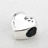 925 Silver Flying Birds & Heart Charms Bracelet Bangle Necklace