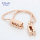 925 Silver Safety Chain Charm for DIY Bracelet, Fits Reflexions Beads