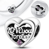 925 Sterling Silver Astronaut Wings Charm Bead