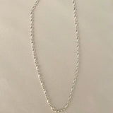 925 Silver Beads Chain Collarbone Chain Short Necklace Women Wedding Party Gift