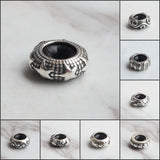925 Silver Bead Charm Ball Plunger Beads for European Troll Bracelet