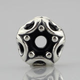 925 Silver Charm Beads Plunger Spacer for European Troll Bracelet