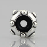 925 Silver Charm Beads Plunger Spacer for European Troll Bracelet