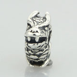 Sterling Silver Beast Dragon Charm Bead for European Bracelet