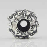 925 Silver Butterfly Garden Stopper Beads for European Bracelet