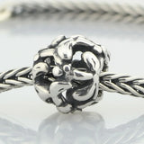 925 Silver Charm Beads Christmas Garden for European Troll 3.0mm Bracelet