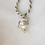 925 Sterling Silver Bear Charm Beads for Bracelet Necklace DIY