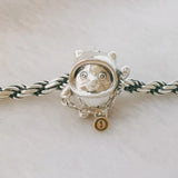 925 Sterling Silver Bear Charm Beads for Bracelet Necklace DIY