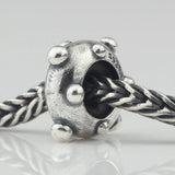 925 Silver Beads Charm Dot Ball Plunger Beads Stopper European Troll Bracelet