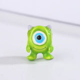 925 Silver Enamel Green-Haired Monocular Charms for Jewelry Making