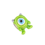 925 Silver Green-haired Monocular Charm Beads for Jewelry Making