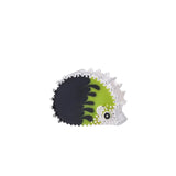 925 Sterling Silver Enamel Hedgehog Charm Beads for Jewelry Making