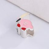 925 Silver Cartoon Beads Star Charms for Jewelry Making
