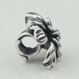 925 Sterling Silver Flower-De-Luce Beads Charm
