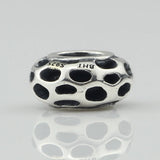 925 Silver Honeycomb Beads Charm for European Bracelet