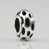 925 Silver Honeycomb Beads Charm for European Bracelet