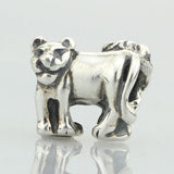 925 Silver Lion Charm Bead for European Bracelet