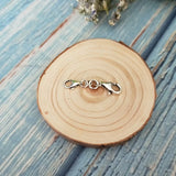 925 Silver Beads Charm Lobster Buckle for European Troll 3.0mm Bracelet