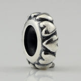 925 Silver Love Ball Charm Beads for 3.0mm Bracelet