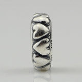 925 Silver Love Ball Charm Beads for 3.0mm Bracelet