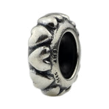 925 Silver Love Ball Charm Beads for 3.0mm Bracelet
