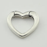 925 Sterling Silver Charm Beads Spring Fastener for European Troll Bracelet