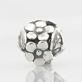925 Silver Mum Bouquet Loving Flowers Charm Fit European Troll 3.0mm Bracelet