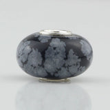925 Silver Charm Natural Stone Beads for European Troll Bracelet