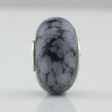 925 Silver Charm Natural Stone Beads for European Troll Bracelet