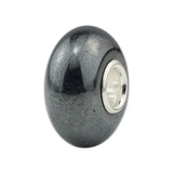 925 Silver Beads Charm Iron Stone for European 3.0mm Bracelet