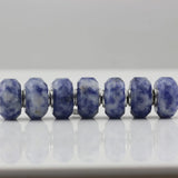 925 Sterling Silver Charm Jade Beads Fit Bracelet