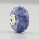 925 Sterling Silver Charm Jade Beads Fit Bracelet