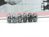 925 Silver Beads Charm Tigereye Drawing Stone Fit European Troll Bracelet