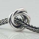 925 Sterling Silver Beads Charm Spacer Fit European Troll Bracelet