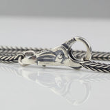 925 Sterling Silver Beads Charm Lobster Buckle for European Troll 3.0mm Bracelet