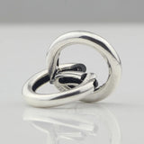 925 Silver Charm Ring for European Bracelet