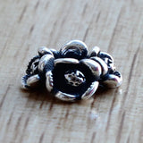 925 Silver Beads Charm Ring Bead Fit European Troll 3.0mm Bracelet Jewelry