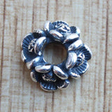 925 Silver Beads Charm Ring Bead Fit European Troll 3.0mm Bracelet Jewelry