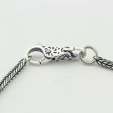 925 Sterling Silver Rotating Buckle Charm for European Troll Bracelet