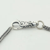 925 Sterling Silver Rotating Buckle Charm for European Troll Bracelet