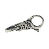 925 Sterling Silver Rotating Buckle Charm for European Troll Bracelet