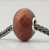 925 Silver Bead Charm Pallisandro Classico for European Troll 3.0mm Bracelet