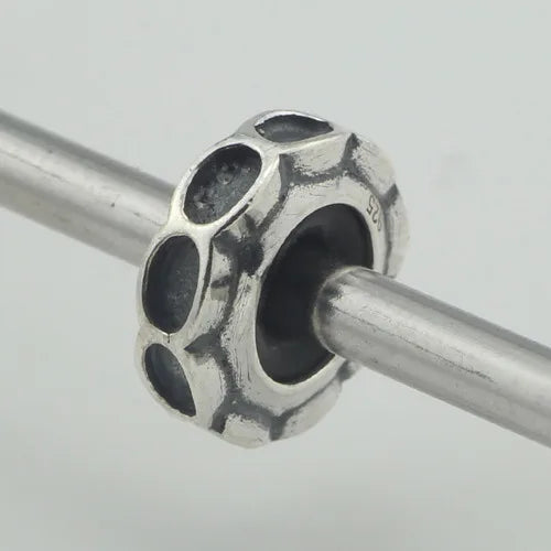925 Silver Beads Charm Plunger Spacer Bead Stopper for European Troll Bracelet