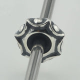 925 Silver Beads Charm Plunger Spacer Bead Stopper for European Troll Bracelet