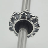 925 Silver Beads Charm Plunger Spacer Bead Stopper for European Troll Bracelet