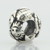 925 Silver Beads Charm for European Troll 3.0mm Bracelet
