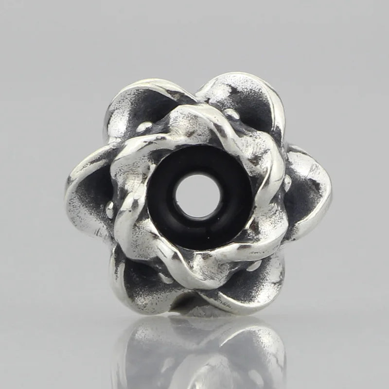 925 Silver Bead Charm Wheel Set for European Troll Bracelet